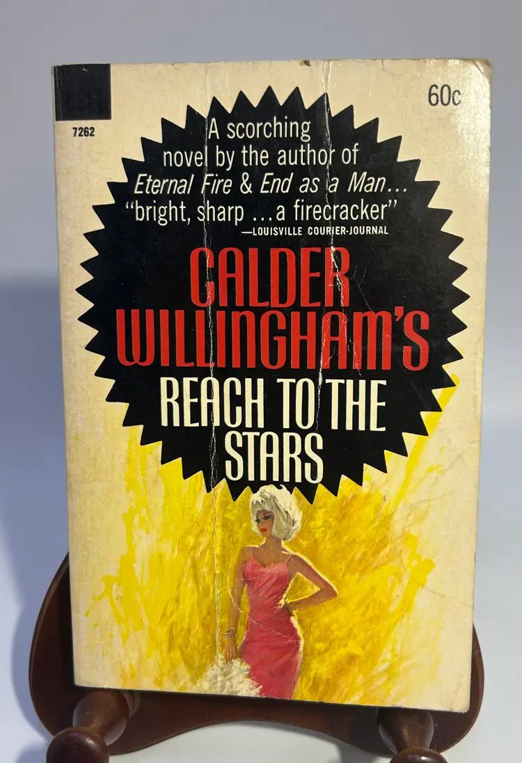 Vintage 'Reach to the Stars' By Calder Willingham Paperback Book 1965 Dell Publishing 1st Printing
