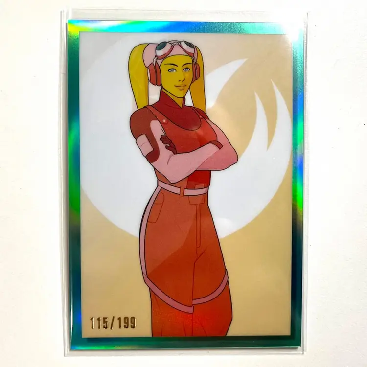 Hera Syndulla WSW-1 - Aqua /199 | ‘23 Chrome Galaxy