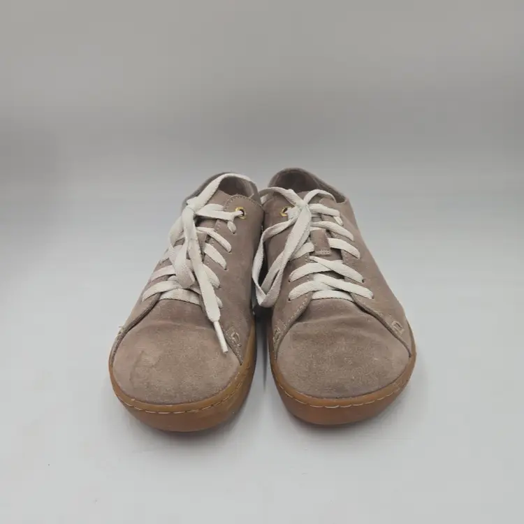 Birkenstock Suede Leather ARRAN Taupe Brown Lace Up Sneakers EU 38 US 7.5