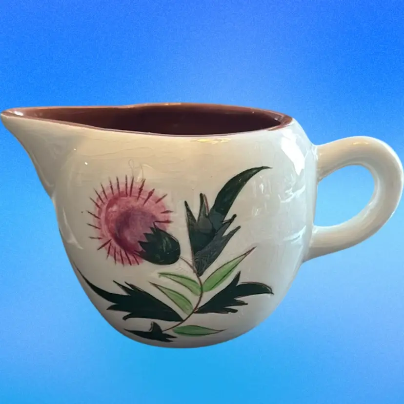 MCM Stangl Pottery Thistle Creamer