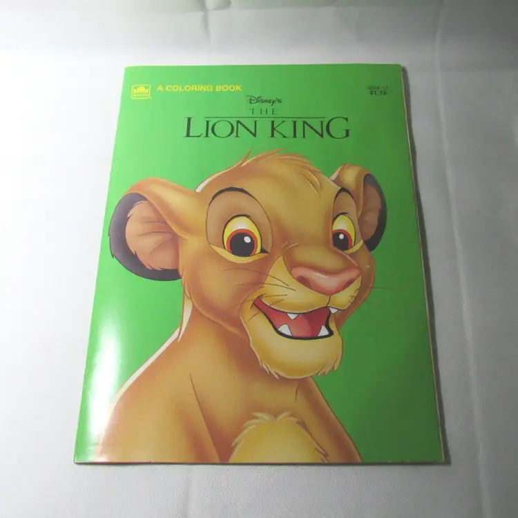 NOS 5 Different Disney Coloring Books 1991-2020