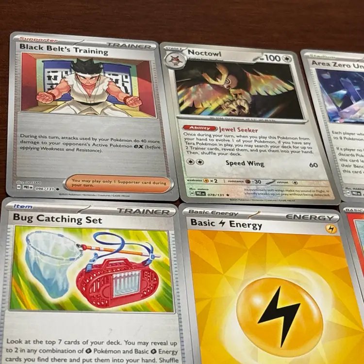 Lot Of 20 Non-Holo And Holo Common  Pokemon Cards Prismatic