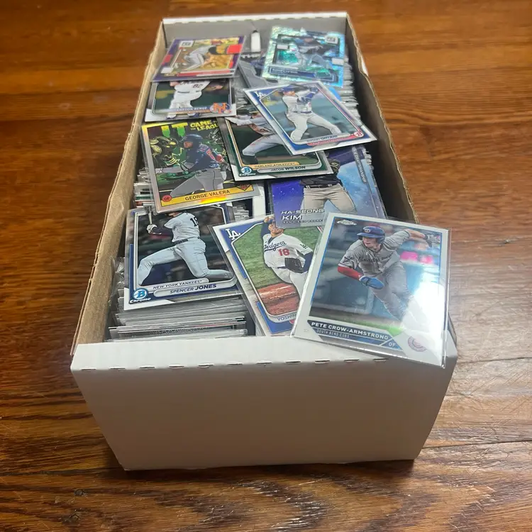1,000+ Baseball Card Lot 2020-2025 RC Stars Vets Prospects Bowman Topps Panini