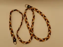 Braded Hide & Soul Leatherworks Multi Color Purse / Bag Strap