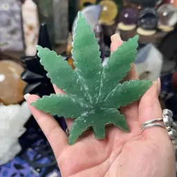 Pot Leaf Green Aventurine $5 Credit