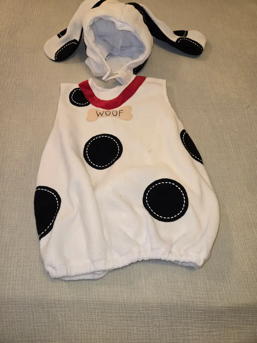 Pottery Barn Halloween Puppy Dog Costume Size kids 4-6