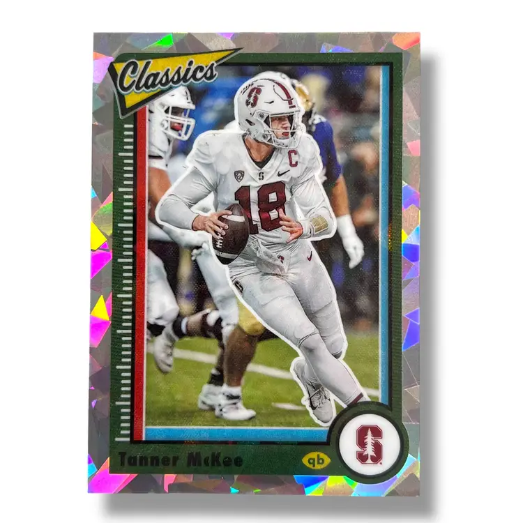 2023 Panini Chronicles Classics Tanner McKee Cracked Ice 9/11
