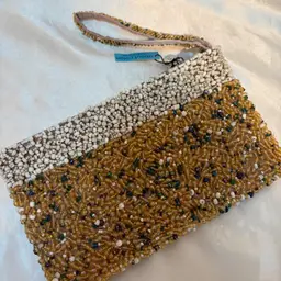 Glass Beaded Wristlet w/ tag