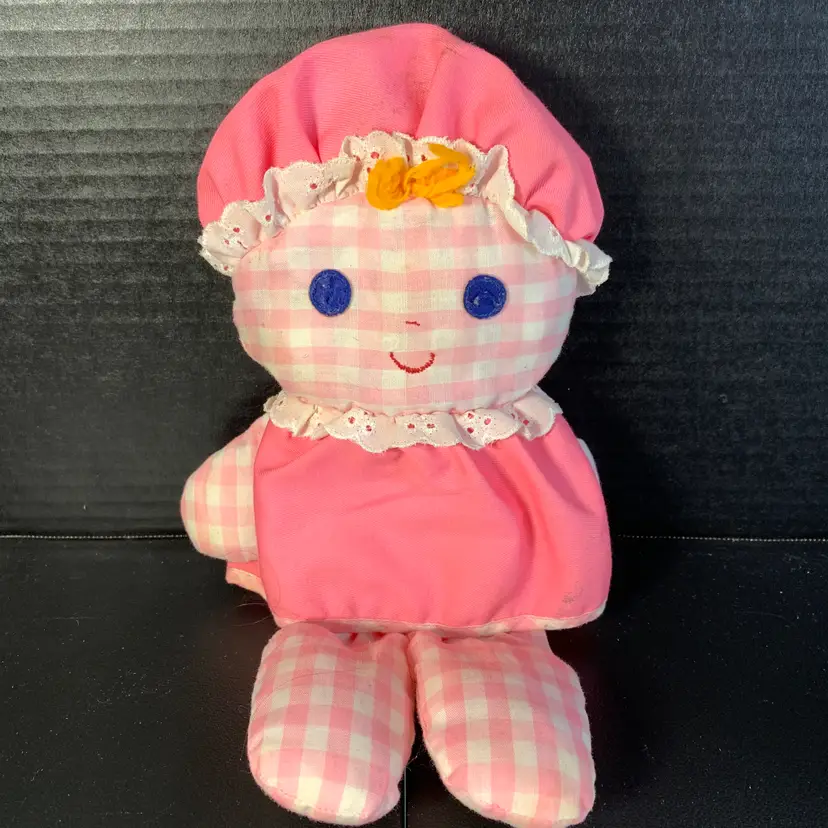 Vintage Fisher-Price "Lolly Dolly" Rattle Doll 1975
