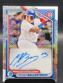 2024 Bowman Chrome Moises Balleteros Auto