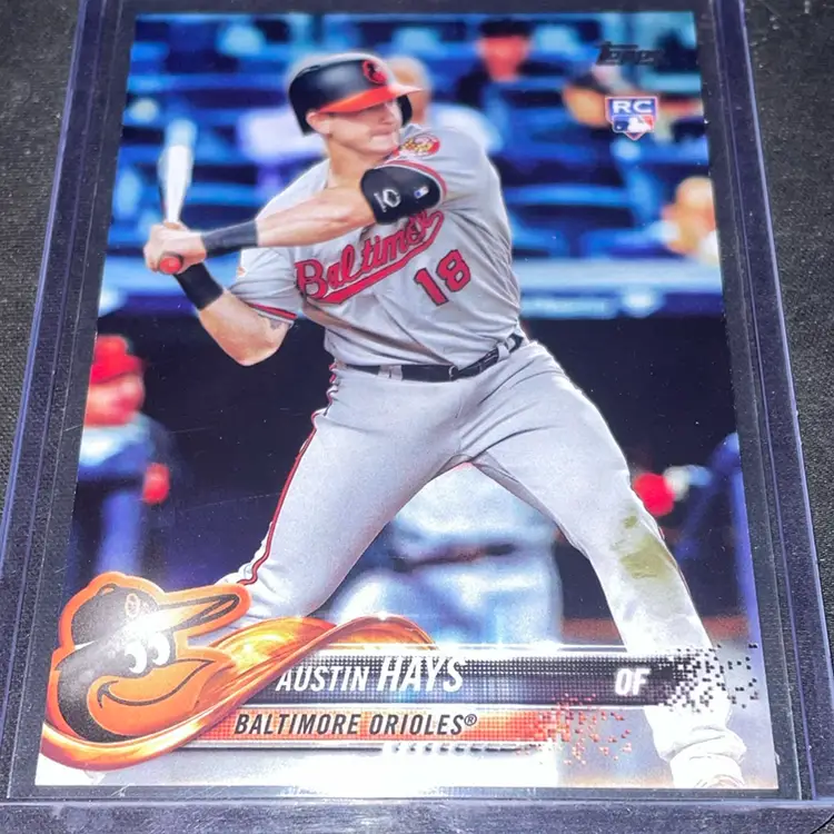 Austin hays 2018 Topps Rookie Card #62 Series 1