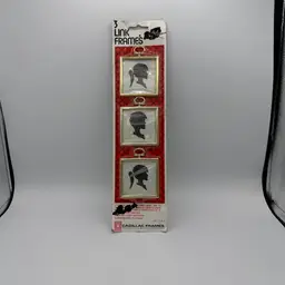 Vintage Gold Tone Cadillac Link Frames