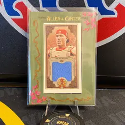 2025 Topps Allen & Ginter JT Realmuto Framed Mini Relic Philadelphia Phillies