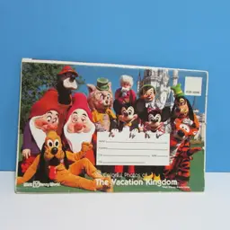 vintage Walt Disney World Vacation Kingdom park picture book souvenir 26 photos