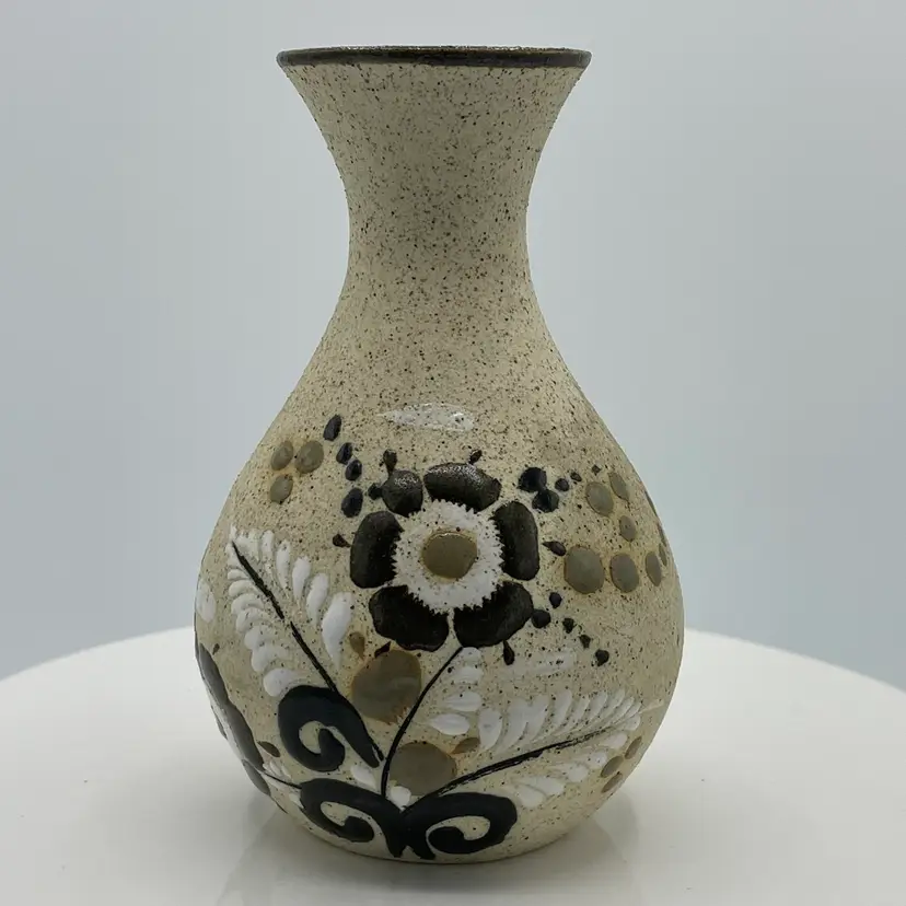 Vintage Tonala Floral Vase 6 inch