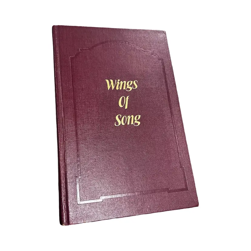 Vintage wings of song, hymnal book 1984 riser