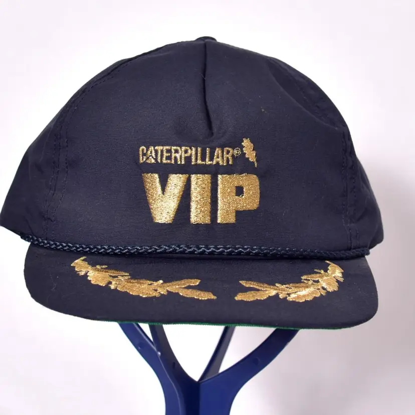 Caterpillar VIP Tonkin Made in the USA Baseball Strap Back Hat