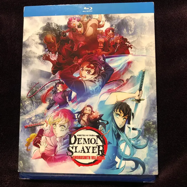 Demon Slayer Blu-Ray/DVD collection. Box Set Five DVD CASES
