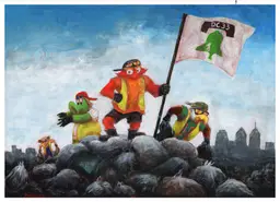 Tribute to DC33 - Sticker/Magnet/Art Print