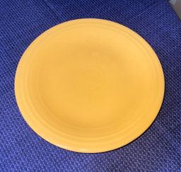 Fiesta vintage yellow 10.5” dinner plate