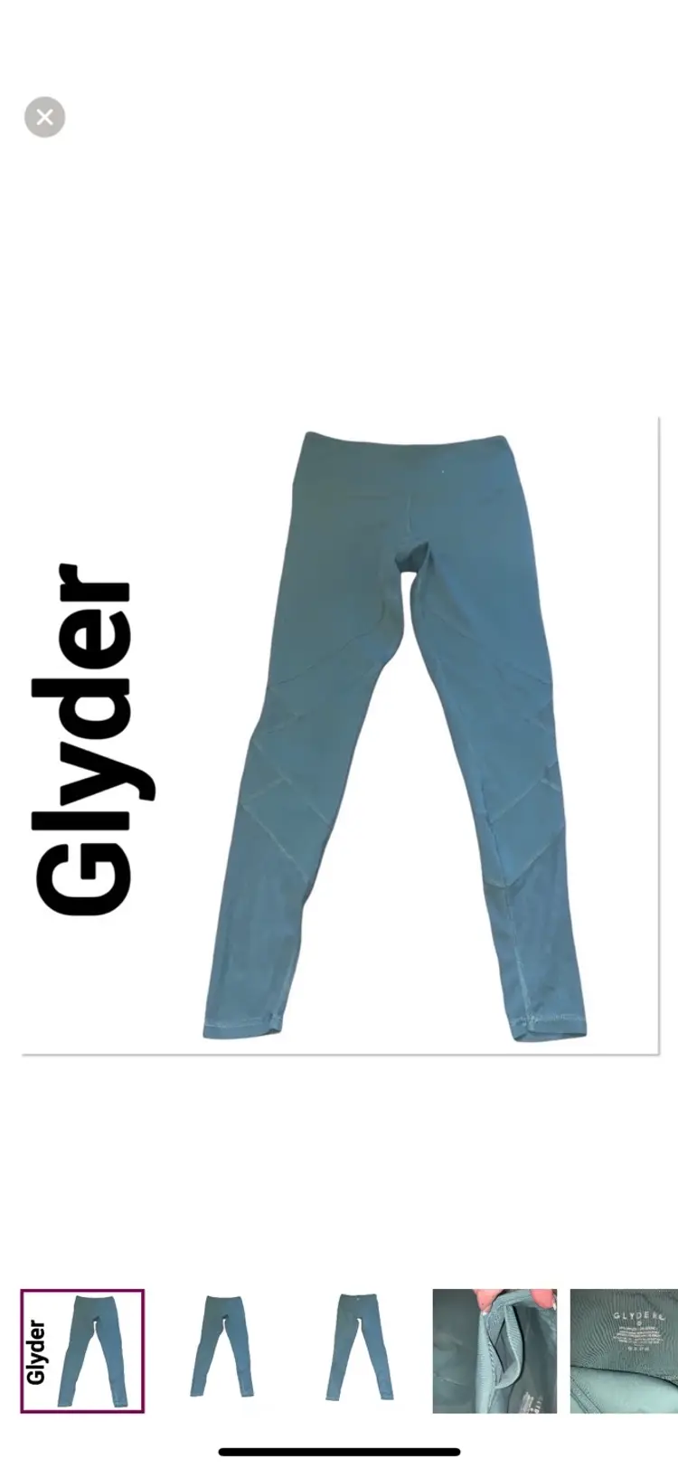 GLYDER Leggings Sage Green size XS