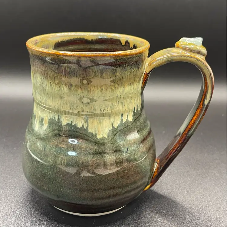 Handmade, Signed, Studio Pottery Mug