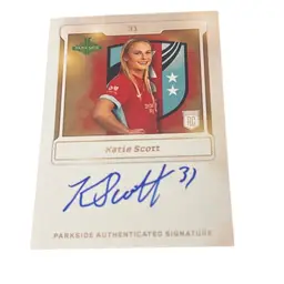 Katie Scott 2025 Parkside NWSL Vol. 2 Signature Series RC