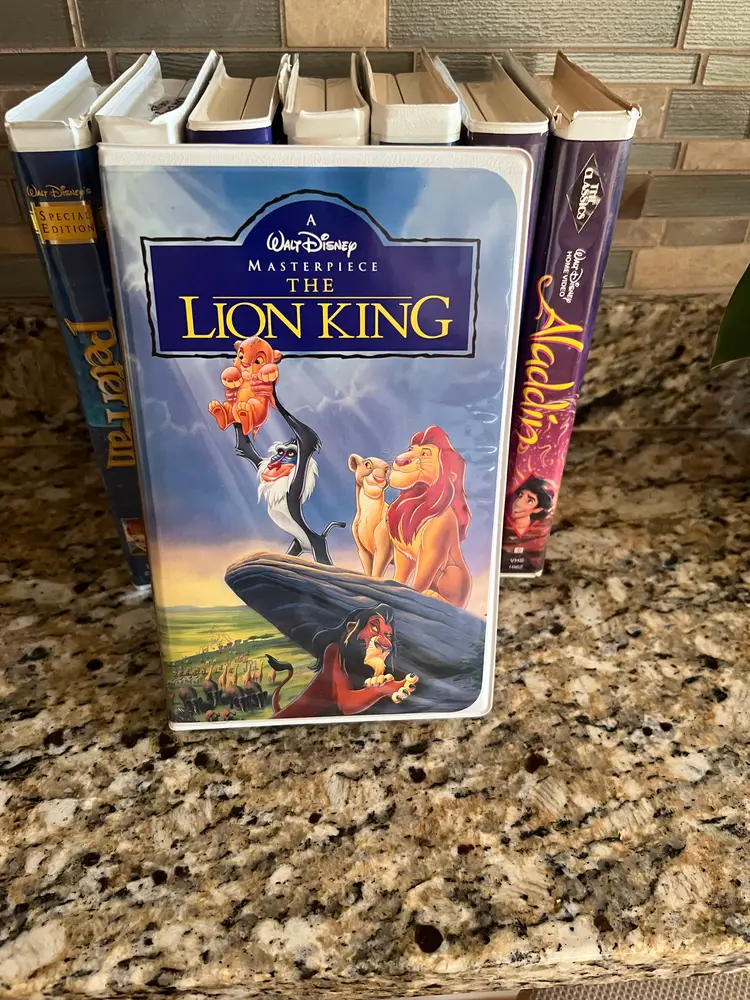 Vintage Disney VHS Collection: Master Classic an Black Diamond VHS