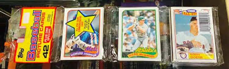 Bziddy's Streambuster #2: 1987/1988/1989 Topps Rack Pack Lot of (3) - One from each year!