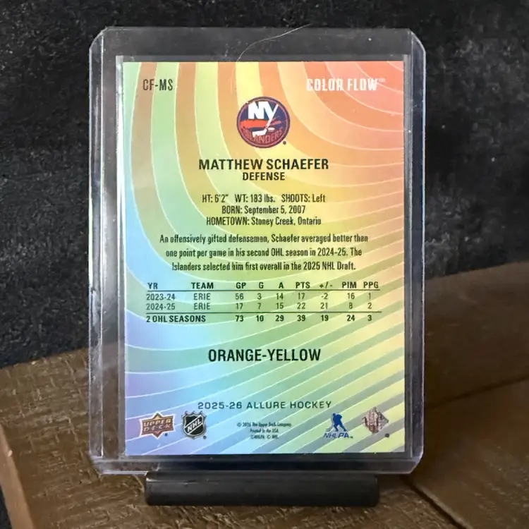 Matthew Schaefer - 2025-26 Upper Deck Allure - New York Islanders