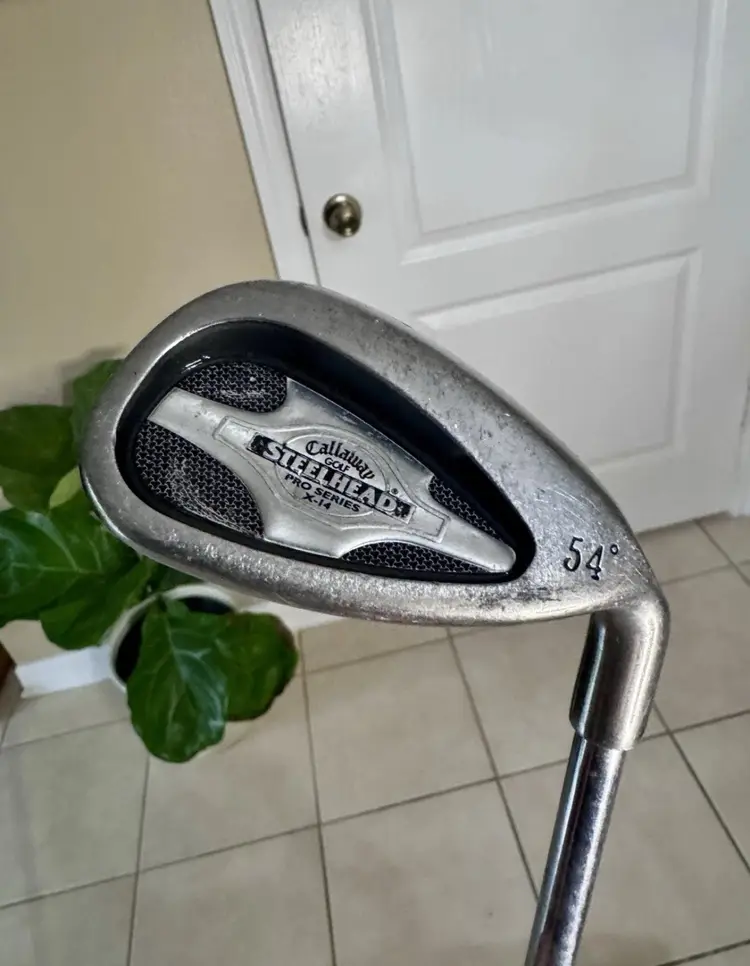 Callaway Steelhead X-14 Sand Wedge SW 54* RH R300U Steel R Flex 35" Golf Club