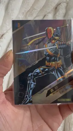 DC COMIC DEATH STROKE DC J5 032 L2 NM COLLECTIBLE TRADING CARD KAYOU