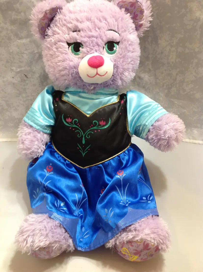 Build a Bear Workshop Disney Olaf’s Frozen Adventure ANNA Bear 16" Plush Toy