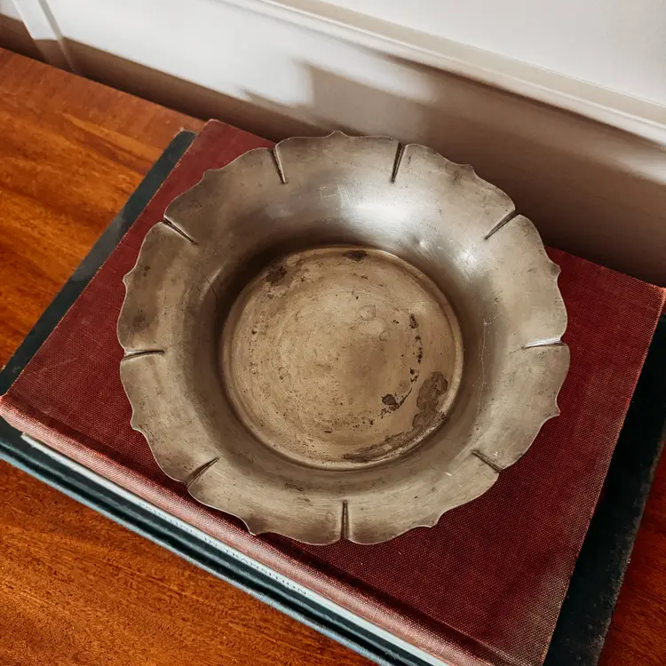 Genuine Pewter Bowl