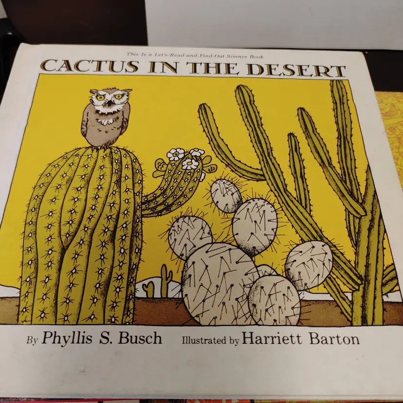 Kids- Let's Read & Find Out  book series- Cactus in the Desert, Corals and Starfish