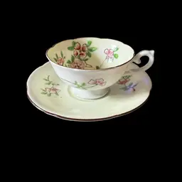 Occupied Japan Demi Cup And Saucer