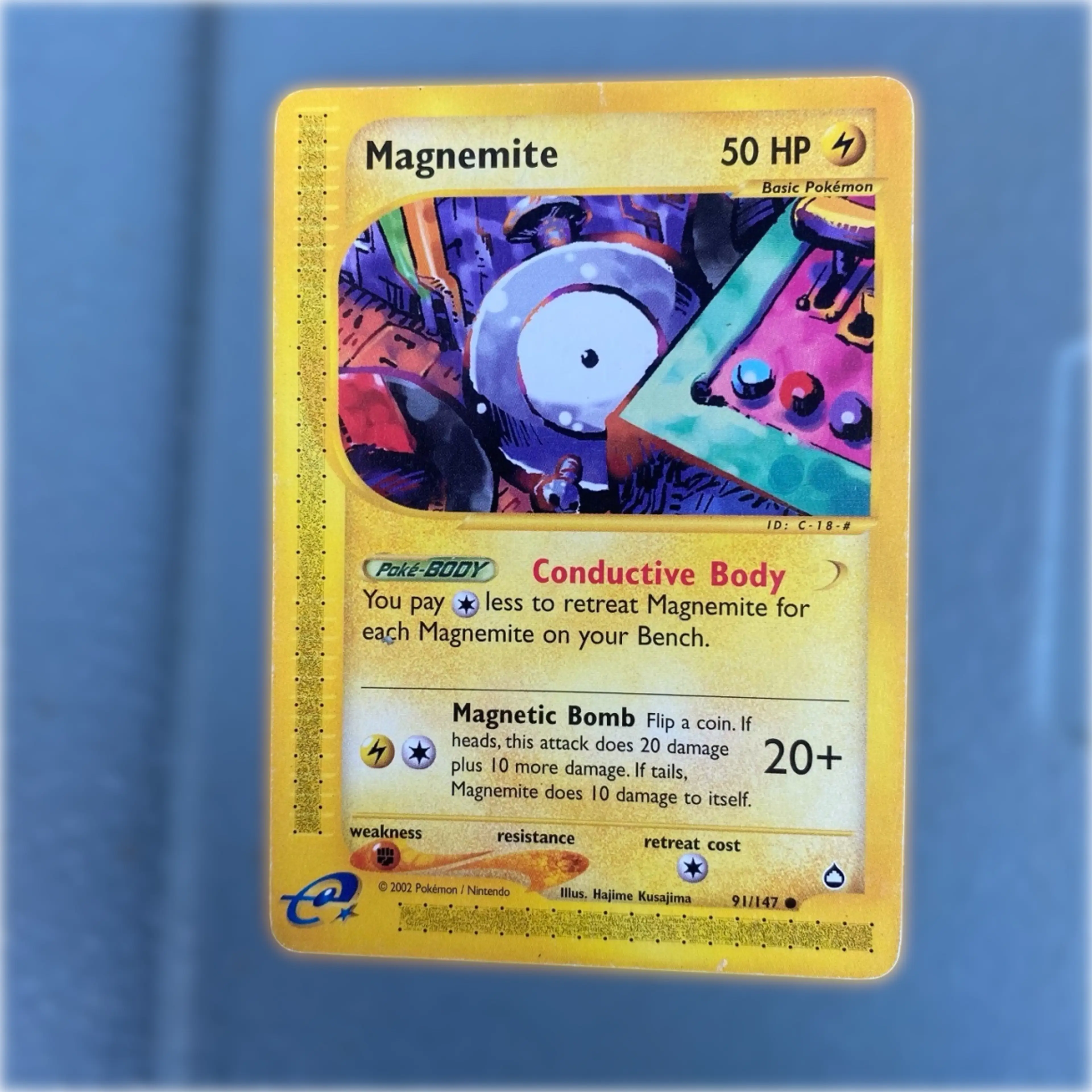 Pokemon Aquapolis Magnemite 91/147