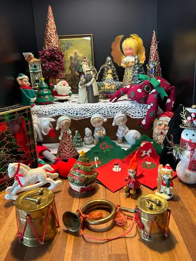 Christmas In August!! Ornaments New And Old!