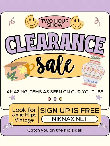 2-HOUR CLEARANCE SHOW