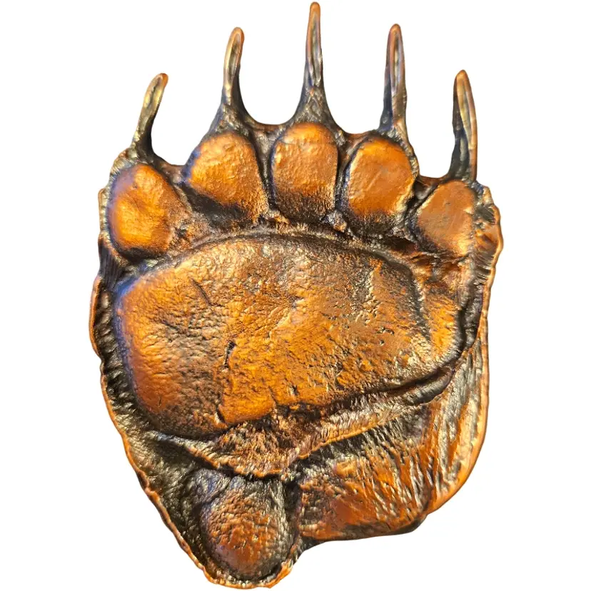 Funke Bear Paw Belt Buckle 2008