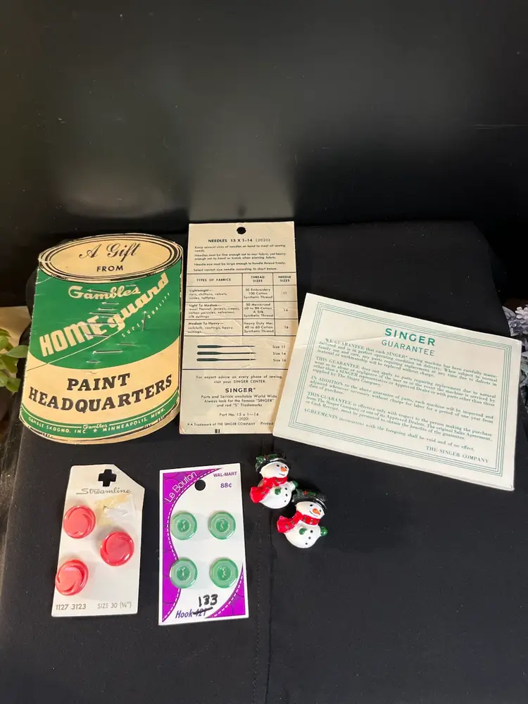 Vintage Sewing Notions Advertising & Then Some