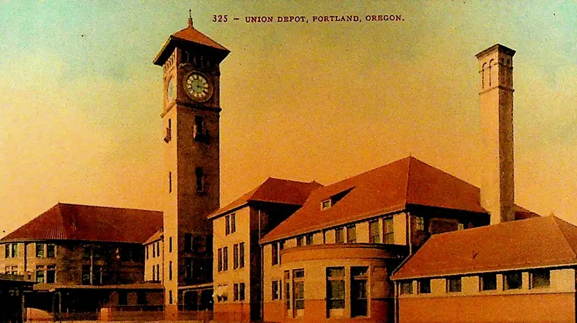 Union Depot Portland Oregon Unused Postcard
