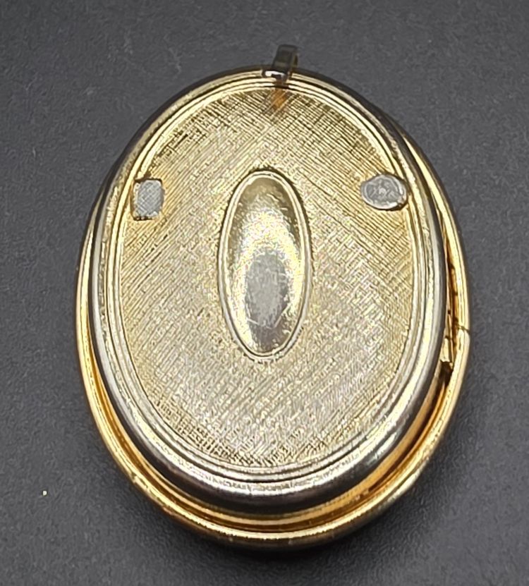 Victorian-Inspired Cameo Locket – Hand-Carved Silhouette in Coral Relief