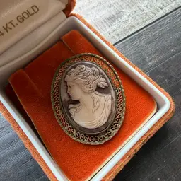 Vintage Cameo Brooch