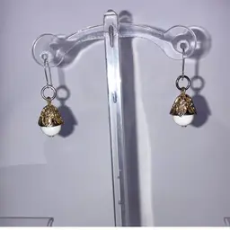 1 1/2” Drop Earrings! Fish Hooks! Made By Me!