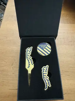 Sun Day Red, US Open Divot Tool And Ball Marker