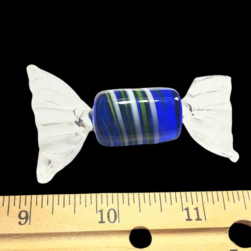 Vintage Unknown Artist Handblown Glass Candy Under 3β