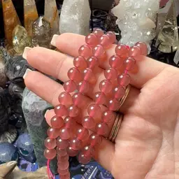 Strawberry Quartz 8mm Bracelet