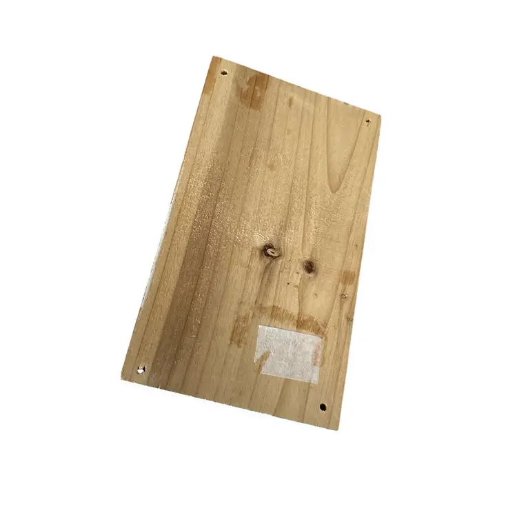 Mud Pie Pet Rustic Wood and Cast Iron Leash Hanger-Woof