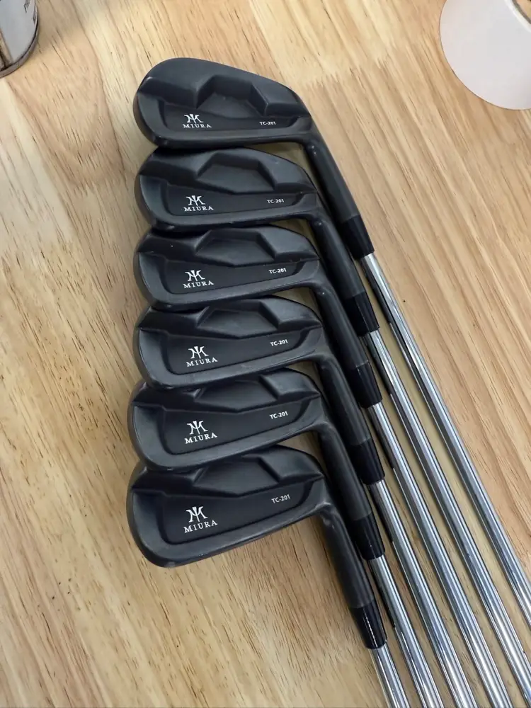 Beautiful Set Of Miura Tc201 QPQ Finish 5-PW
